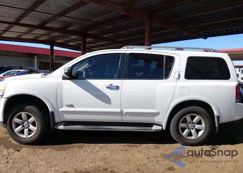 2009 Nissan Armada Se z USA, uszkodzony, nr VIN 5N1AA08D79N604164